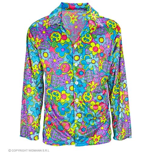 Widmann Hippie Flower Power Shirt