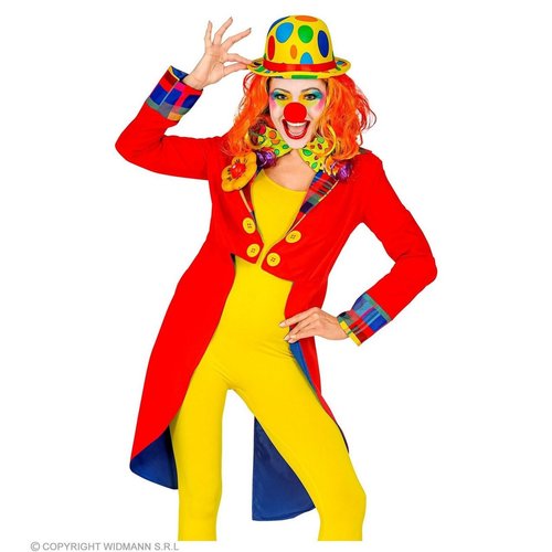 Widmann Slipjas Dames Clown Rood