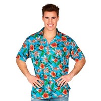 Widmann Hawaii Shirt Blauw