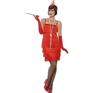 Flapper Kostuum - Rood