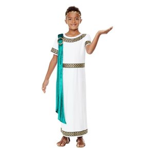 Deluxe Toga Romeinse Keizer - Kinderkostuum