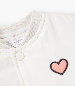 Mango Jacket with a heart