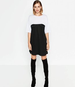 Zara Dress black/white