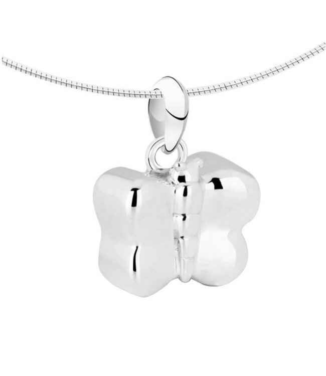 Silent Memories witgouden ashanger vlinder 1660W