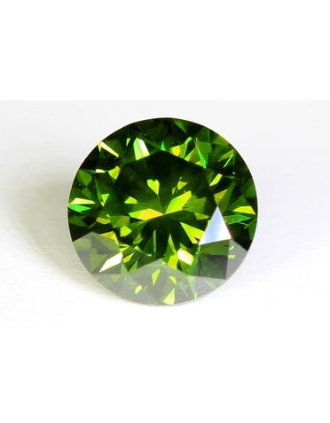 Groene diamant 0,74 ct.