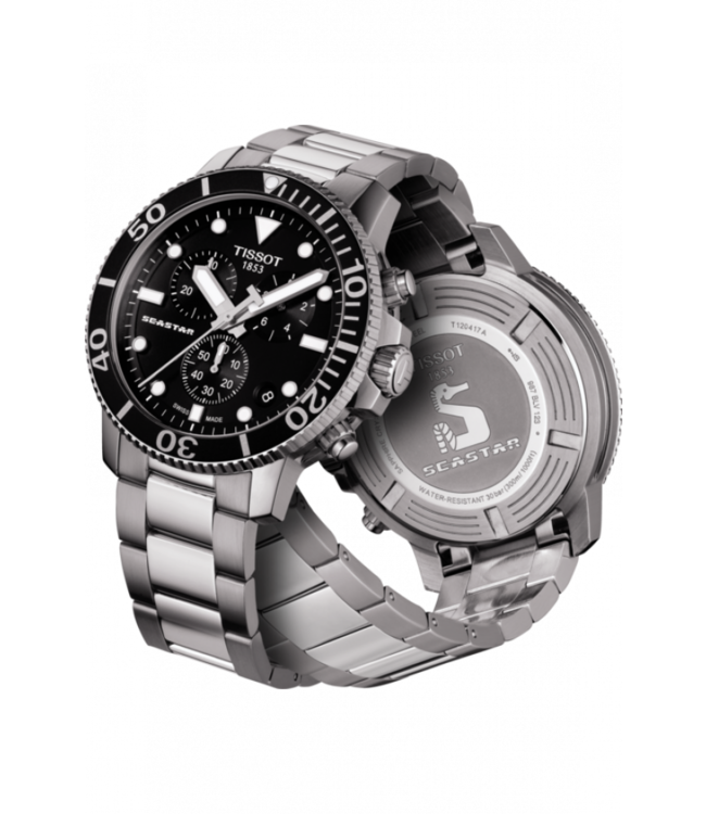 Tissot horloge Seastar 1000 Chronograph T1204171105100