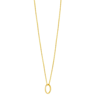 Just Franky Just Franky Vintage Necklace Round