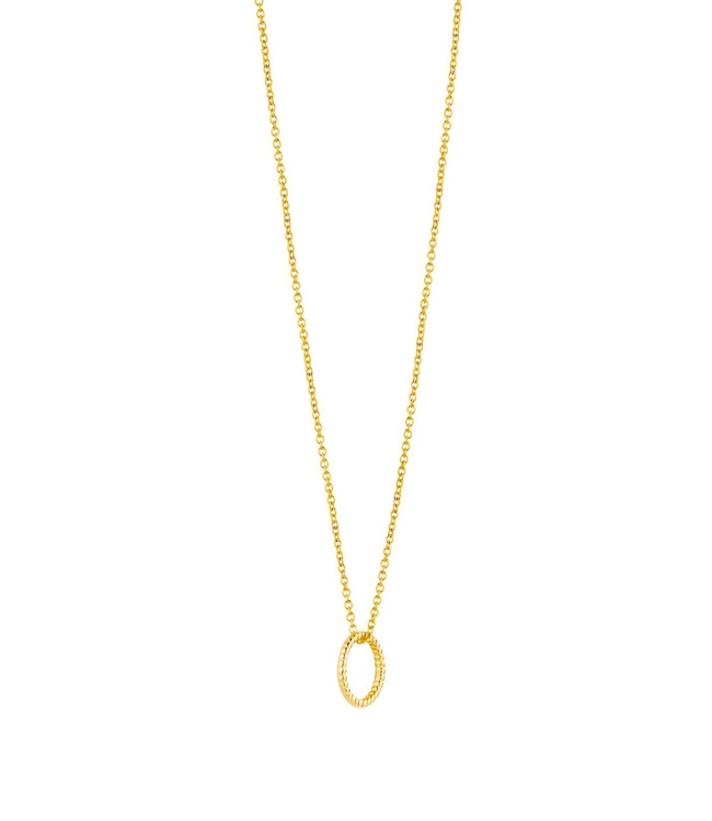 Just Franky Vintage Necklace Round