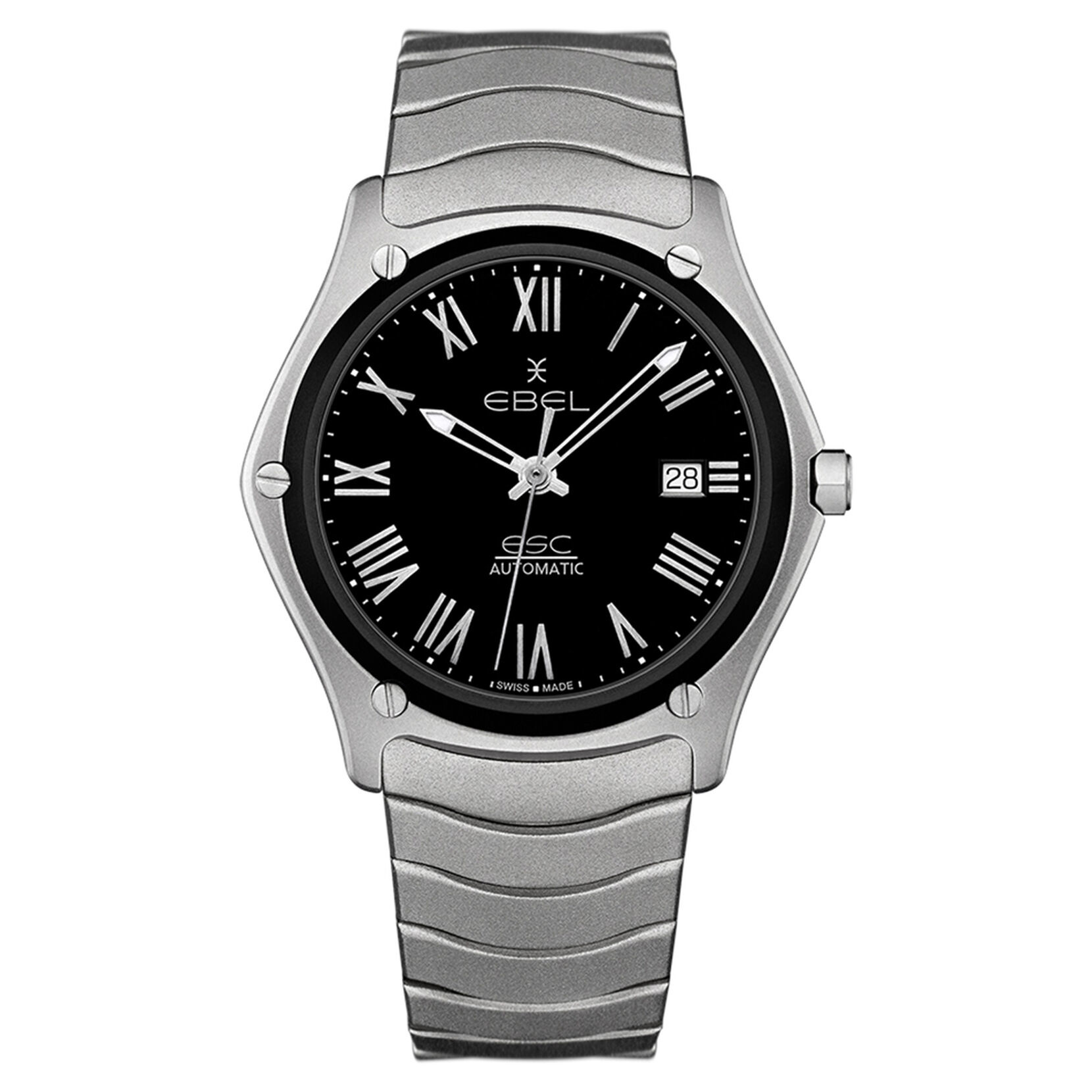 Ebel herenhorloge Sport Classic titanium - 1216470A - Roemer juwelier