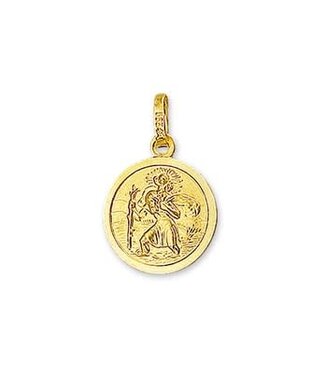 ROEMER Hanger geelgouden christoffel 12mm 40.01578