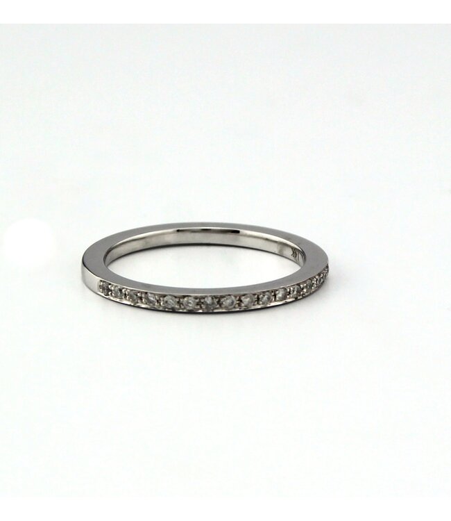 ROEMER witgouden ring met briljant