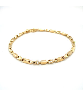 Monzario Monzario geelgouden armband 1186A