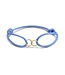 Just Franky Just Franky Vintage Bracelet Double Open Circle Cord