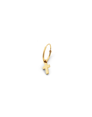 Just Franky Just Franky Iconic earring Cross single piece