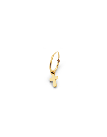 Just Franky Just Franky Iconic earring Cross single piece