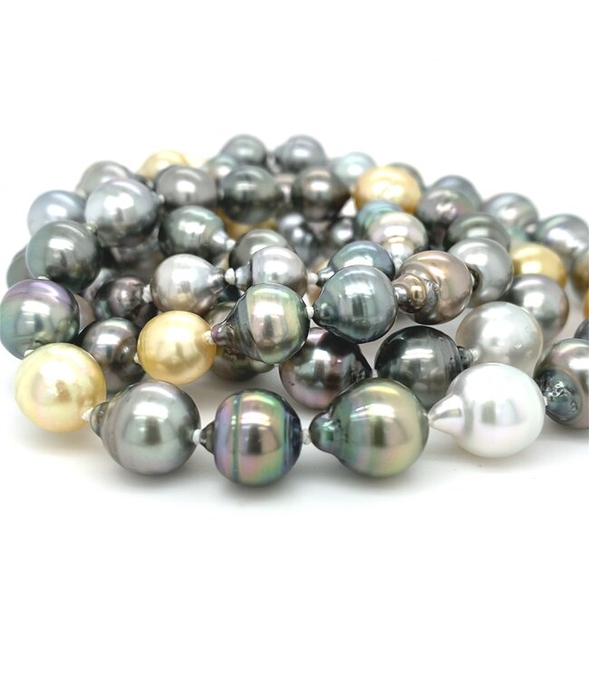 ROEMER Parel collier zoutwater oplopend