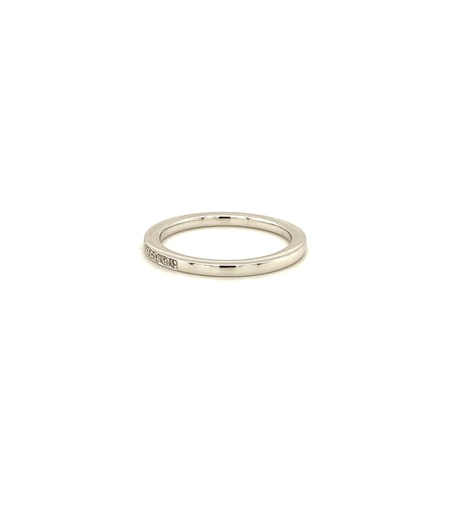 ROEMER witgouden ring met briljant