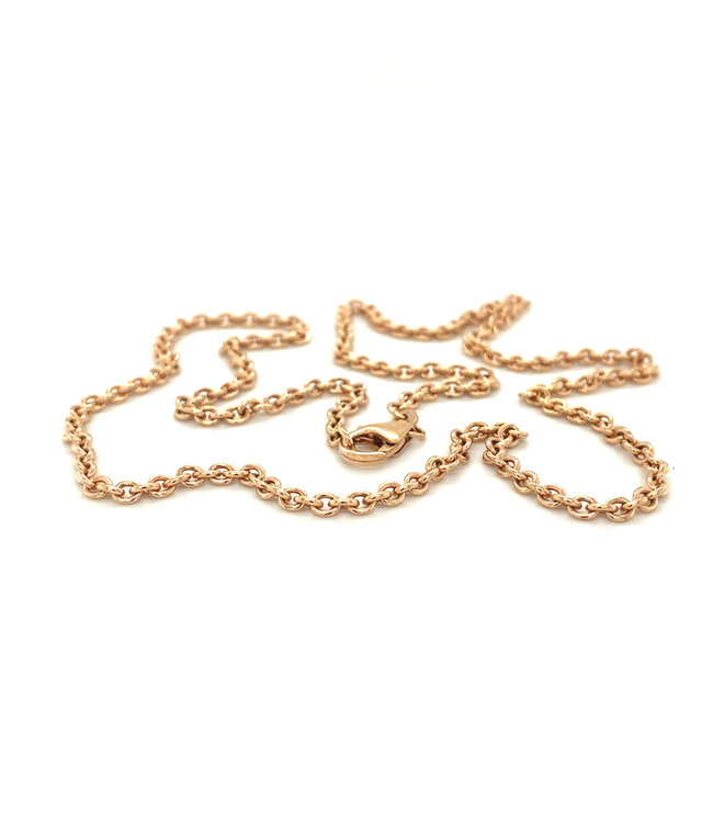 ROEMER roségouden ankercollier rond 50/2.7