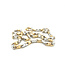 Monzario geel met witgouden collier 80C