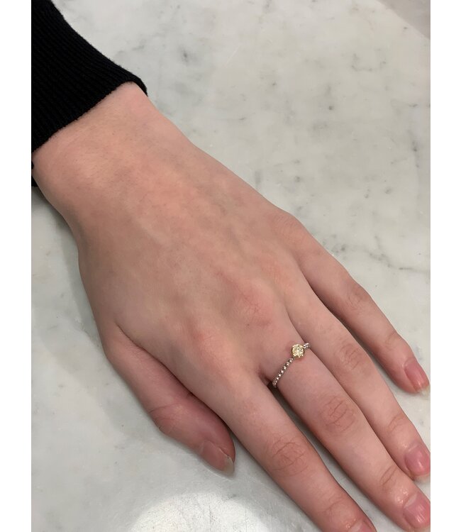 Tomylo Passione ring 0.05 ct. briljant H/Si /54