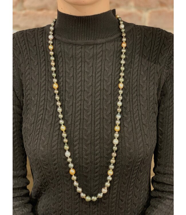 ROEMER Parel collier zoutwater oplopend