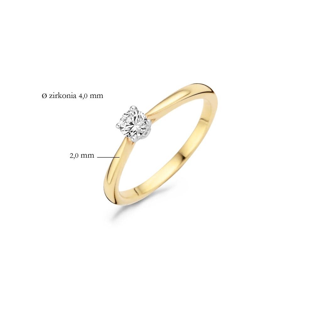 Blush Blush solitair ring 1187BZI