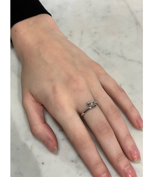 R&C Witgouden ring Penelope met 0,08ct WSi