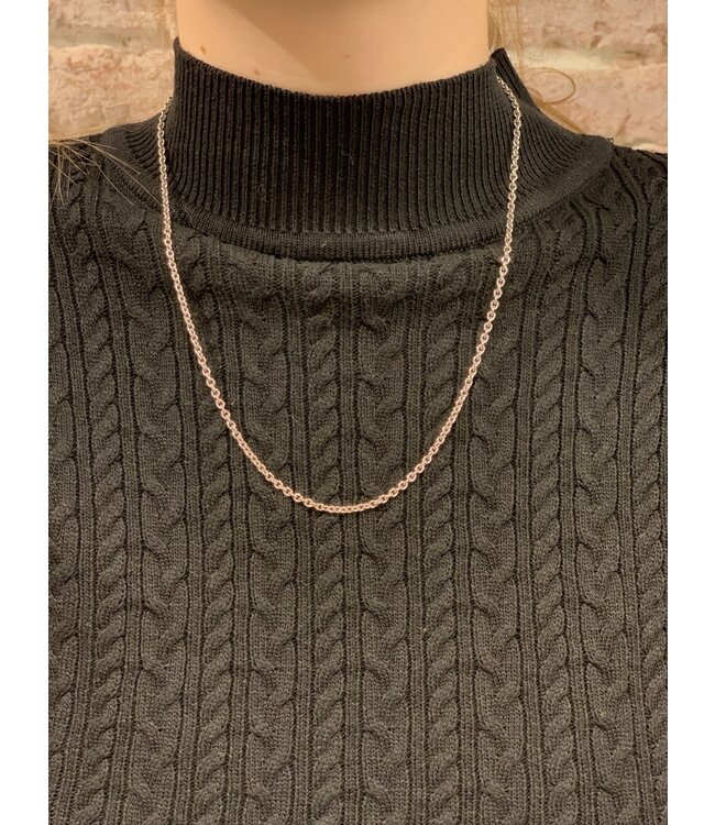 ROEMER witgouden ankercollier rond 50/2.7