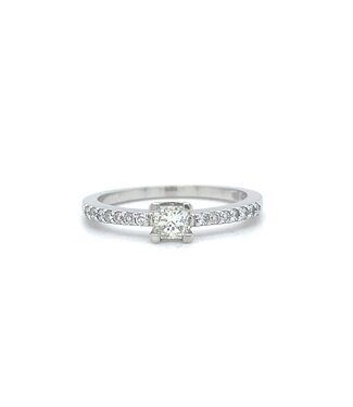 R&C R&C Witgouden ring, The One met 1 x 0.29 ct.
