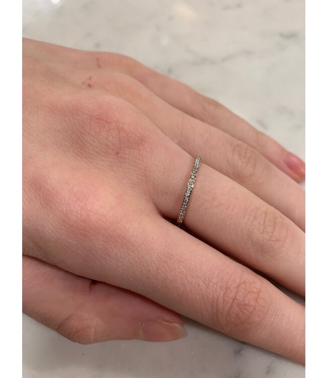 ROEMER witgouden ring met briljant