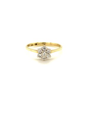 ROEMER ROEMER geelgouden entourage ring