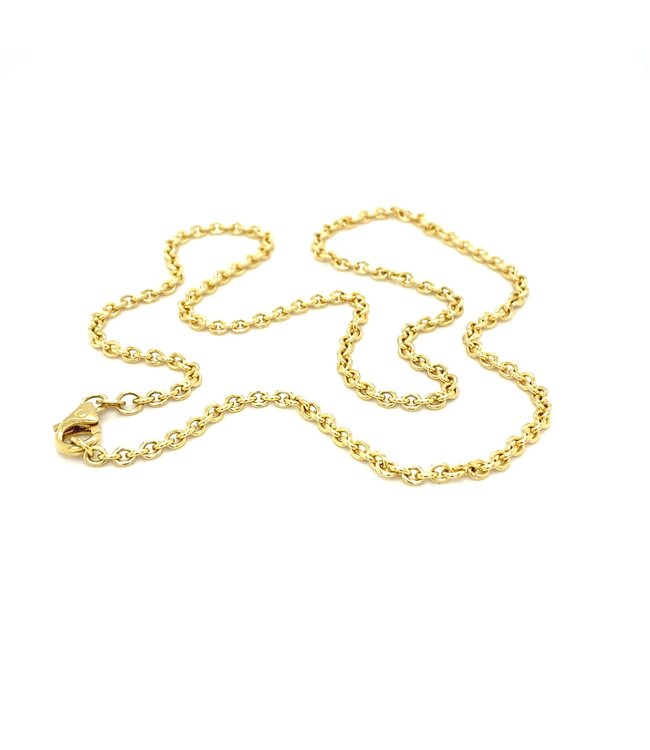 ROEMER geelgouden ankercollier rond 50/2.7