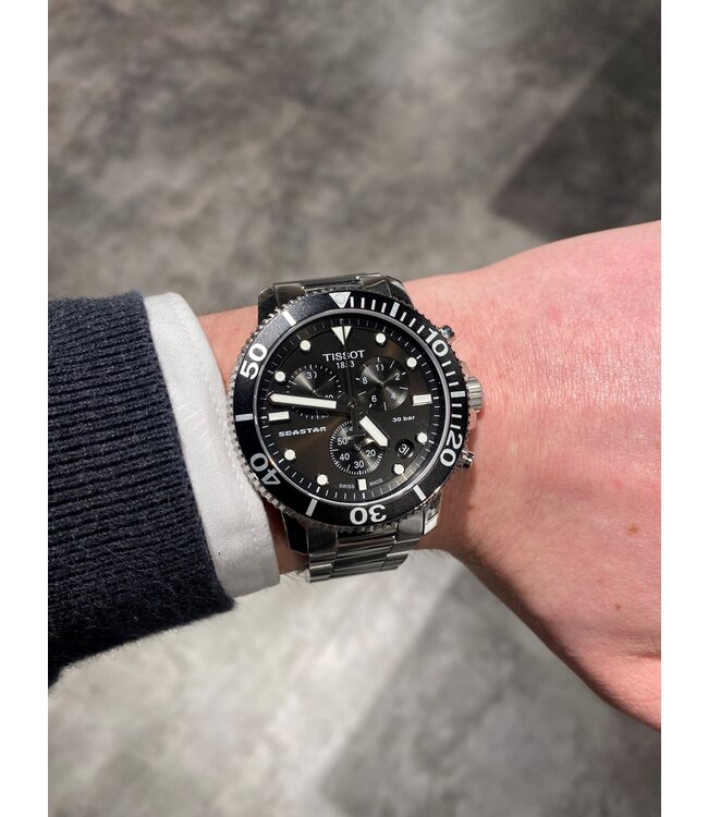 Tissot horloge Seastar 1000 Chronograph T1204171105100