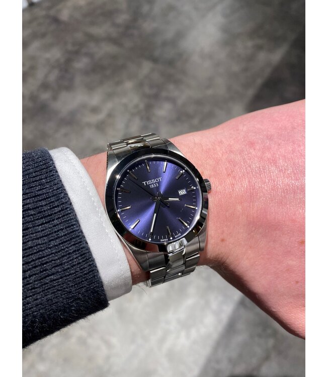 Tissot horloge Gentleman T1274101104100