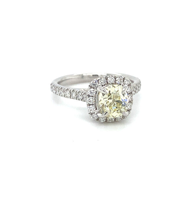 ROEMER Witgouden ring met diamant 1,81ct