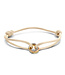 Just Franky Just Franky Iconic Bracelet Triple Colour 14k