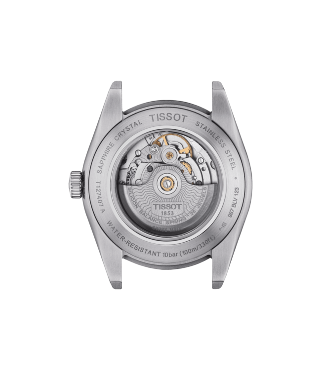 Tissot horloge Gentleman Power Matic 80 Silicium T1274071109101