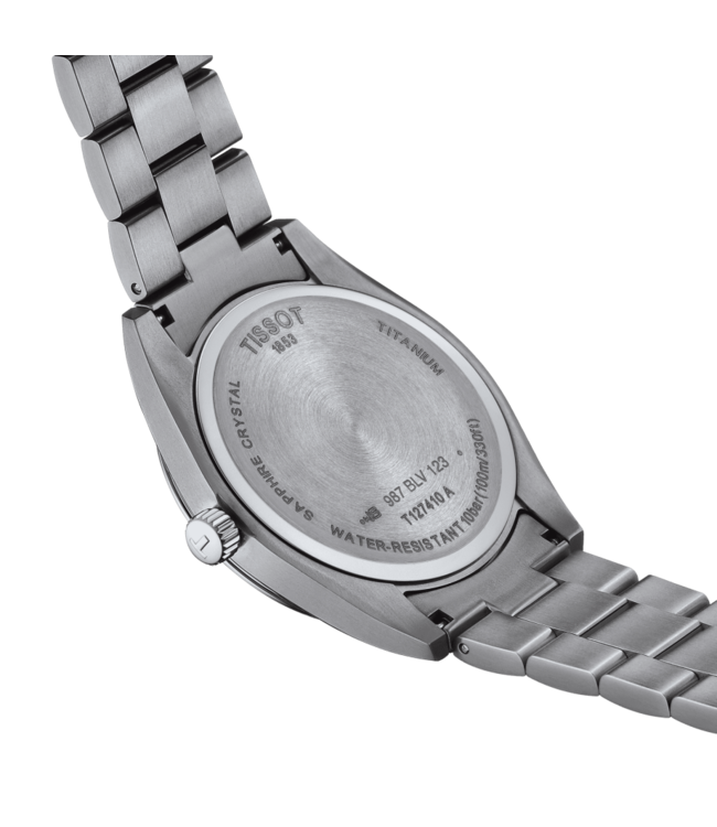 Tissot Horloge Gentleman Titanium T1274104408100