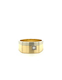 ROEMER ROEMER Bicolor herenring met diamant