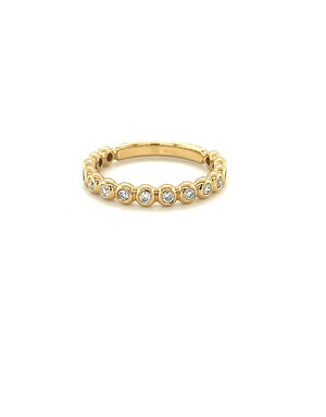 ROEMER by Bregje ROEMER by Bregje 18K Geelgouden ring Colours met 0.33ct diamant