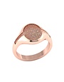 Touche Sieraden Touche Ring vingerafdruk zegelring rosegoud TOUDR2