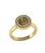 Touche Ring vingerafdruk rondje diamant geelgoud TOUDR8
