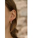 ROEMER 18K geelgouden oorringen met diamant 0.70ct