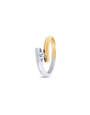 R&C R&C Bicolor gouden ring Penelope RIN0003M-17