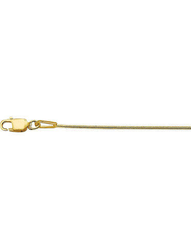 ROEMER 14K Geelgouden slangencollier 1,1mm 45cm