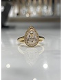 ROEMER ROEMER 18K geelgouden ring met diamant 1.26ct peer geslepen