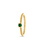 Miss Spring Miss Spring Ring Billie met smaragd MSR601SMGG-L