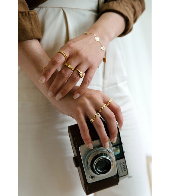 Excellent ring geelgoud RM106717-56