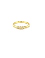 Miss Spring Miss Spring Ring Pien met diamanten 0.045ct