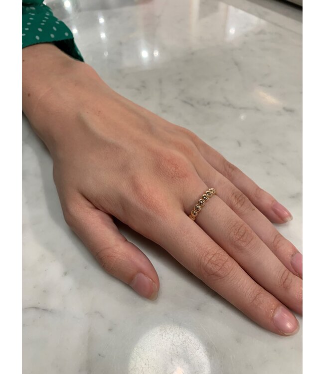 ROEMER by Bregje 18K rosegouden ring BUBBLES medium